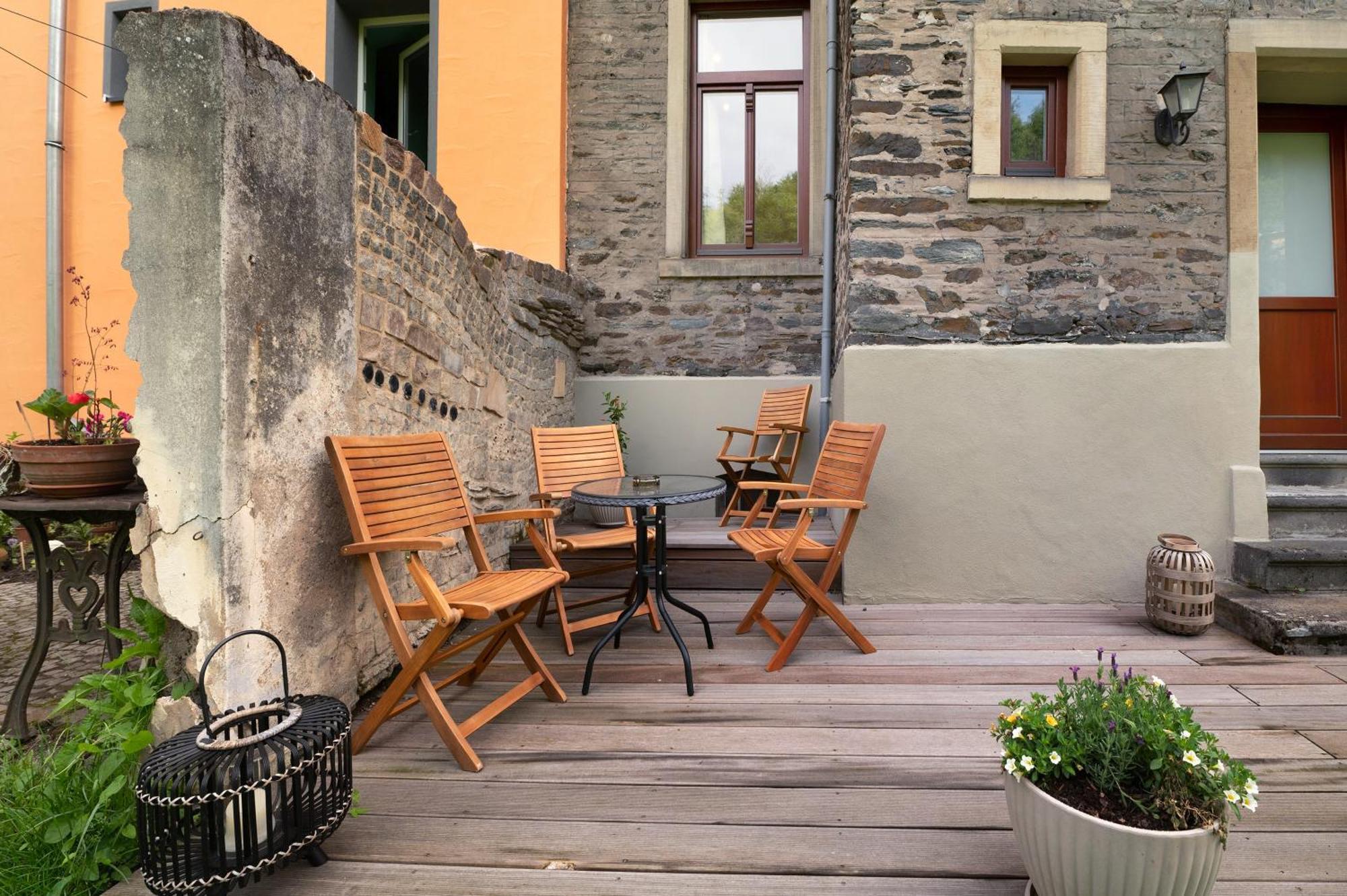 Alte Stadtvilla Am Weinberg 4 ทราเบิน-ทราร์บาค ภายนอก รูปภาพ